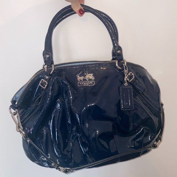 Coach Madison Sophia Patent Leather Handbag - Picture 1 of 5
